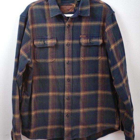 Orvis flannel button up large - Picture 3 of 4